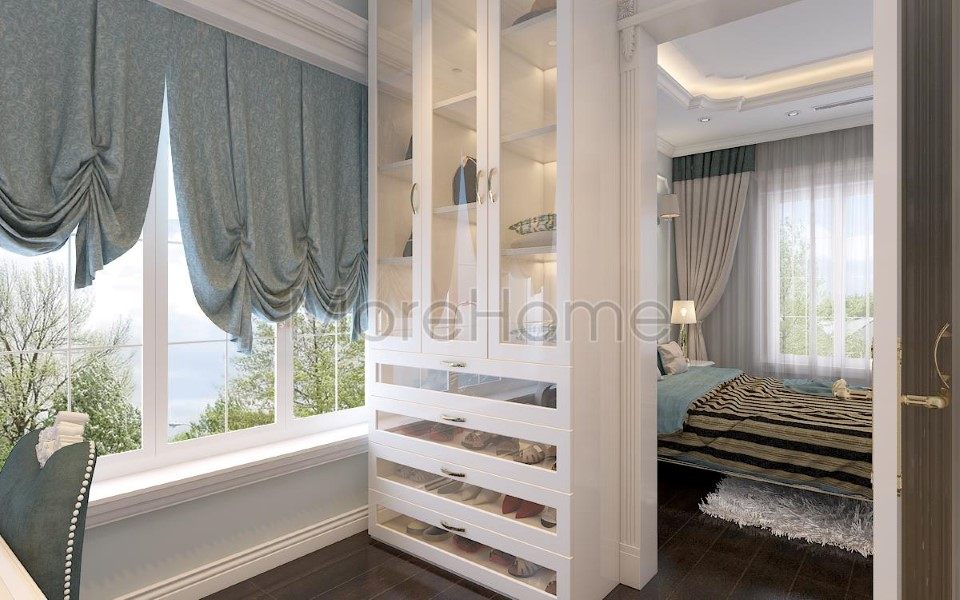 Thiết kế khu vực làm việc biệt thự EuroLand